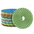 thumbnail image 2 of 1PC 4 Inch 100mm Wet Diamond Polishing for Pads Tool For Granite Marble Concrete 500#, 2 of 8