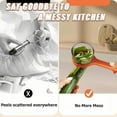thumbnail image 4 of 2Pcs Stainless Steel Peeler with Built-in Container, Multifunctional Peeling Knife for Carrots Potatoes and Vegetables, Double-Sided Blade with Ergonomic Handle and Potato Remover Tool, 4 of 9
