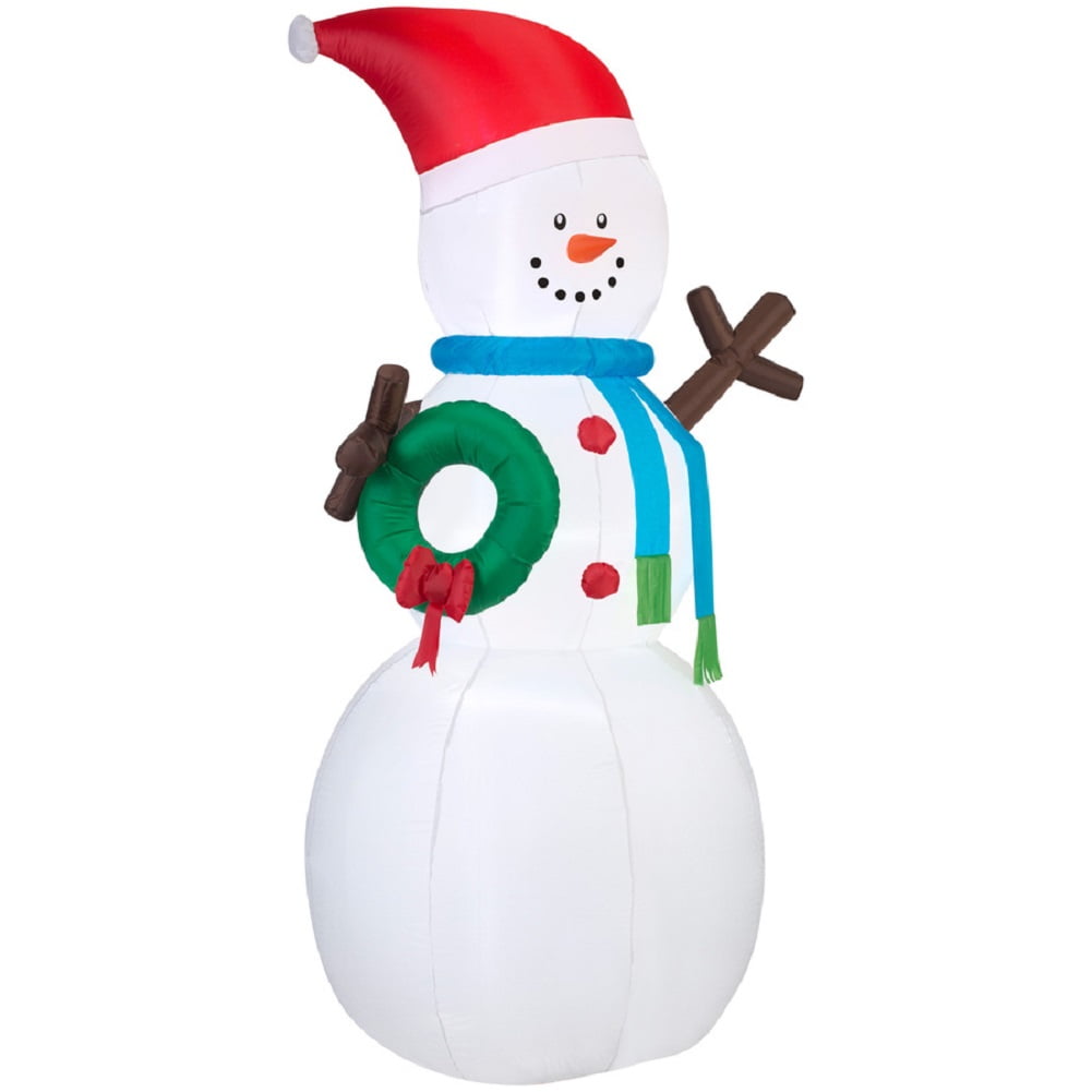 Holiday Living 6.98ft Lighted Airblown Snowman Christmas Inflatable