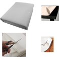 thumbnail image 6 of Dependable Industries inc. Essentials Flannel Back Vinyl Table Pad Size 52" x 90" Cut to Fit (132 x 228cm) Protect Your Table Top Liquid Resistant Heat Resistant White, 6 of 7