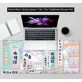 thumbnail image 4 of Cute Japanese Street Desk Mat XL, Pink Tokyo Street Mousepad Kawaii, Extra Large Gaming Mouse Pad, XXL Anime Aesthetics Scenery Deskmat, Full Desk Mouse Pad- 35.4 x 15.7 Inch, 4 of 6