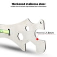 thumbnail image 2 of Llave De Instalación De Grifo De Ducha Llave multifuncional con llave de ducha de baño de acero inoxidable de nivel, 2 of 7