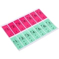 thumbnail image 4 of Yazoeia Life Piano Stickers for 88 Key Keyboards Removable Complete Notes with Numbers Transparent and Colorful CJC912-146097, 4 of 9