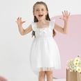 thumbnail image 4 of GYRATEDREAM Girls Dresses Daisy Floral Summer Sleeveless Beach Tutu Dress Layered Tulle Dresses for Toddler Girls 1-5 Years, 4 of 14