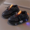 thumbnail image 5 of PINQI Kids Light Up Sneakers Boys Girls Soft Sole Breathable Sport Shoes LED Glowing Luminous Tennis Sneakers for Outdoor, 5 of 6