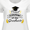 thumbnail image 4 of Inktastic Proud Cousin Of The Graduate-Family Graduation Women's Plus Size T-Shirt, 4 of 5