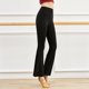 thumbnail image 3 of Pantalones de yoga para mujer Pantalones de entrenamiento de descanso suaves con fondo acampanado mo Abanopi Pantalones deportivos, 3 of 7