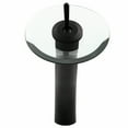 thumbnail image 2 of Miseno Ml100 1.8 GPM Single Hole Waterfall Disc Vessel Bathroom Faucet - Chrome, 2 of 7