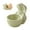 Green, variant on Pekkaxy Ceramic Rabbit Egg Cup for Soft Boiled Egg, Easter Bunny Egg Holder, Easter Bunny Egg Stand, Elegant Egg Cups in Rabbit Shape, Egg Holder for Easter Table Lunch Breakfast, 1