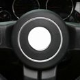 thumbnail image 4 of Silver Steering Wheel Center Trim For Compass 10-15 For Patriot 11-15 For Grand Cherokee 11-13 For JK Wrangle 11-17 Decor Trim, 4 of 5