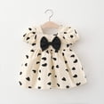 thumbnail image 2 of Vestidos de moda con forma de corazón para niñas pequeñas, vestidos de princesa para niñas de 1 a 3 años, vestidos de verano, 2 of 5