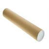 Mailing Tubes with Caps, 1.5 inch X 36 inch usable length (2 Piece Pack)