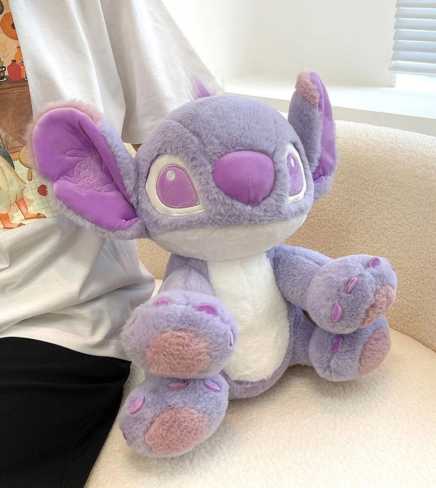 Stitch Plush Toys, 11.8 inch Purple Lilo & Stitch Stuffed Dolls, Purple Stitch  Gifts, Soft and Huggable, Stuffed Pillow Buddy, Stitch Gifts for Fans 