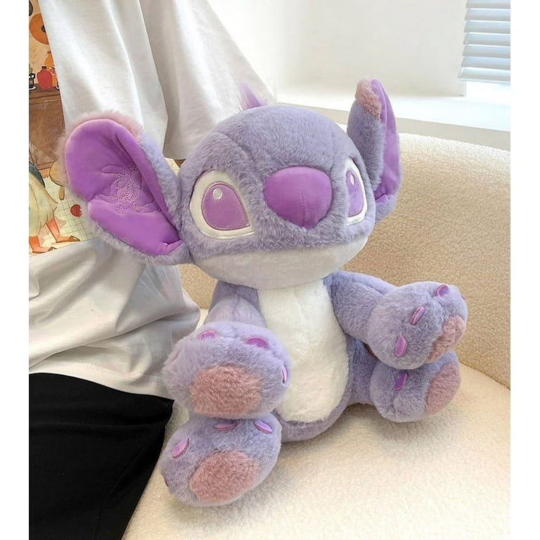 Stitch Plush Stuffed Toys, Purple Stitch Figure Plushie Dolls , Purple and Stitch  Gifts, Soft and Cuddly, Plush Cuddle Pillow Buddy, Stitch Gifts for  Fans（11.8in） 