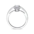 thumbnail image 2 of Everly Women's Diamond and Sterling Silver Engagement Ring, 2 of 5