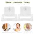 thumbnail image 3 of CTIRCHIU 8Pcs Window Child Safety Locks ABS Transparent Sleek Design For Kids Protection, 3 of 8
