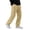 14# Beige, variant on Cargo Pants for Men Elastic Drawstring Waist Wide Leg Street Trouser With Multi Utility Pockets Fall Loose Baggy Sweatpants Royal Blue M