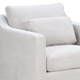 thumbnail image 6 of Lifestyle Solutions Riley Farmhouse Style Upholstered Armchair, Oatmeal Fabric, 6 of 9