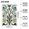 thumbnail image 2 of FORMRS 1-Subject Spiral Notebook 8" x 5" College Ruled 60 Refillable Sheet A5 Hard Cover, 2 Pack, Blue Floral Pattern, 2 of 7