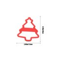thumbnail image 3 of JingChun Christmas Cookie Cutter 1Pc Stainless steel Snowflake,Star,Christmas Tree and Sock Shape with Soft Edge Xmas Cookie Cutters for Baking, 3 of 6