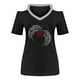 thumbnail image 4 of Puntoco Moda Mujer Verano Cuello en V Manga corta Hombro frío Blusa Camiseta Causal Impresión tops Puntoco Puntoco-2515, 4 of 5