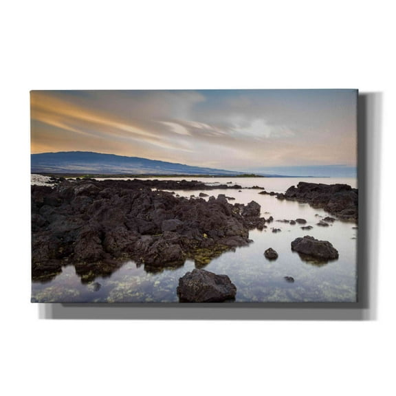 Epic Graffiti 'Mauna Loa Sunrise' by Chris Moyer, Giclee Canvas Wall Art, 40"x26"