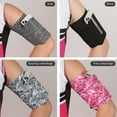 thumbnail image 4 of Cell Phone Armband for Running Walking - Small Cellphone Wrist Band Sleeve Bag Running Sports Elastic Arm Band Strap Holder Pouch Case for Running Jogging Workout Yoga, 4 of 4