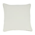 thumbnail image 4 of SARO 2081.GL1218B Metallic Poinsettia Branch Design Holiday Cotton Poly Filled Throw Pillow - Gold, 4 of 5