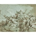 thumbnail image 3 of Bartholomaeus Spranger 14x12 Black Modern Framed Museum Art Print Titled - Apollo and the Muses (C. 1700), 3 of 5