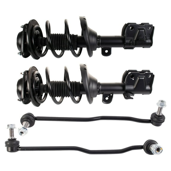 TRQ Front Struts & Links Kit Fits 2015-2017 Subaru Legacy PSA32634