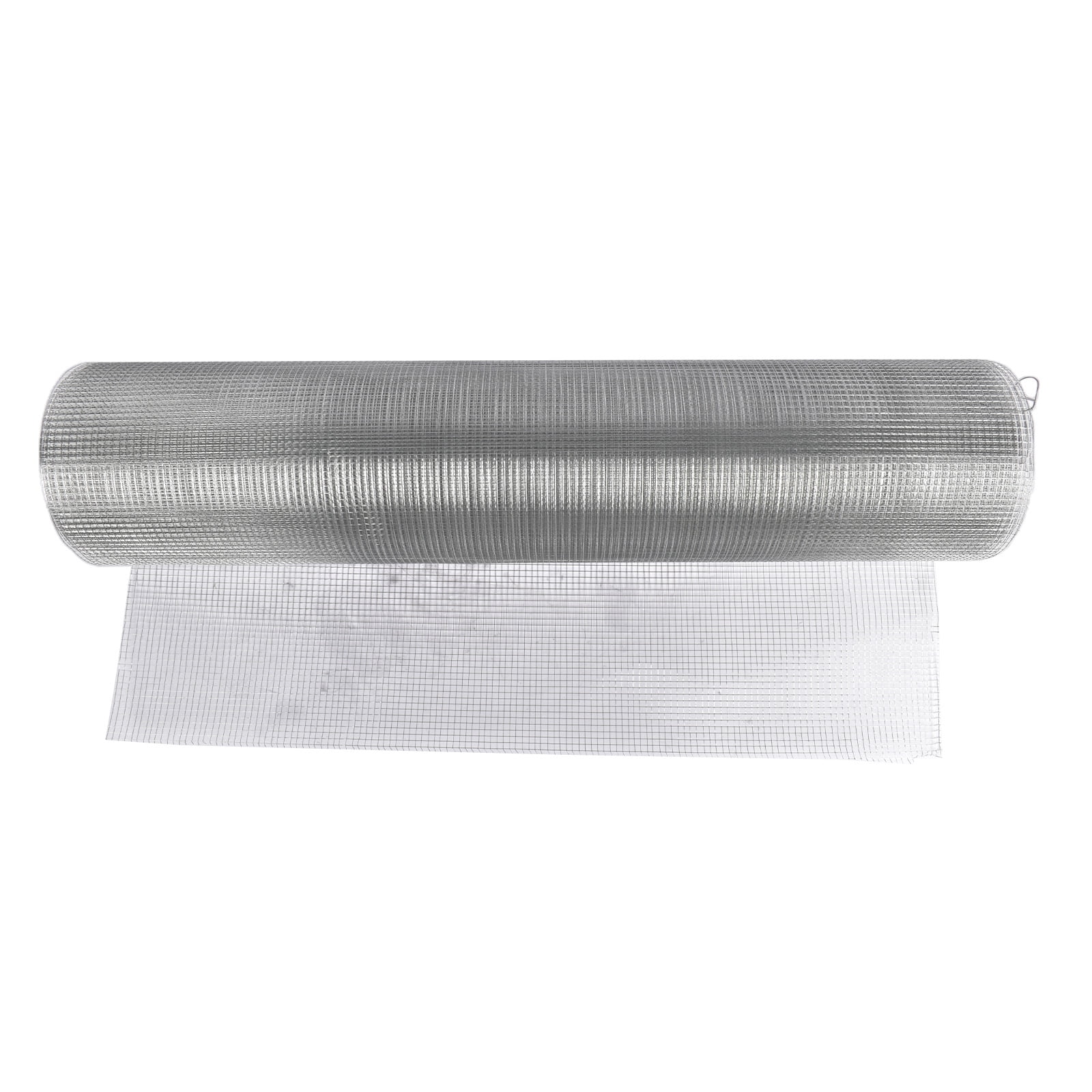 1/4-inch 48-inchx100-foot Chicken Wire, 23-Gauge Galvanized Welded Wire Mesh Roll: Fencing and Garden Netting for Poultry, Rabbits, Snakes, Gophers, Cages, Raised Beds, Veges, Trees, Birds, Quail