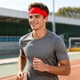 thumbnail image 2 of Breathable Sweat Wicking Headband for And Ice Silk Sports Hairband Lightweight Management Bandana Style Head Covering Hair Band Man, 2 of 4