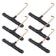 thumbnail image 1 of KALLORY 6Ud Ajustador De Cordones Para Zapatillas De Inoxidable Para Hielo Y Roller, 1 of 8