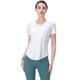 thumbnail image 2 of Camiseta de manga corta Alternative Origin para mujer, blanca, mediana Ropa alternativa 03499MR-100, 2 of 5