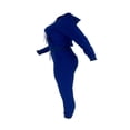 thumbnail image 4 of Women Hooded Tops Trousers Pocket Drawstring Elastic Waist Set, 4 of 7