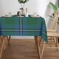 thumbnail image 3 of Rectangle Table Cloth, Old Scotsman Clan Irvine Irwin Tartan Plaid Resistant Washable Tablecloth Decorative Table Cover for Dining, Indoor and Outdoor, 3 of 6