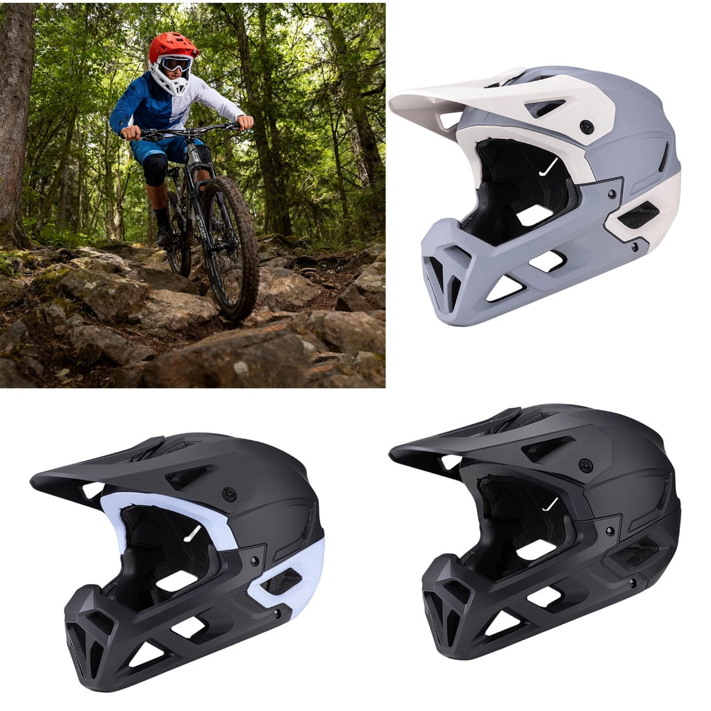 Advanced Mountain Cycling Helmet Full Face Design Impact Resistant Soft Liner