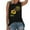 Black, variant on Aoochasliy Tank Tops for Women Tank Tops For Women Summer Thin Daisy Sunflower Print Short Sleeve Sleeveless Vest Casual Loose Pullover Tunic Tees