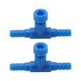 thumbnail image 4 of 100Pcs Blue Plastic 2 Way Aquarium Fish Tank Air Pump Control Valve for 4mm Air Pipe, 4 of 8