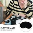 thumbnail image 3 of Minkissy 6Pack 11.8in Diameter Anti Static Platter Pads for Vinyl Record Mat, 3 of 8