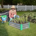 thumbnail image 5 of Miracle-Gro 2 x 4 x 1 ft Green Raised Garden Bed, 5 of 13