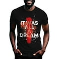 thumbnail image 2 of SWAG POINT 100% COTTON HIP HOP VINTAGE GRAPHIC T SHIRTS ALL DREAM BLK L, 2 of 6