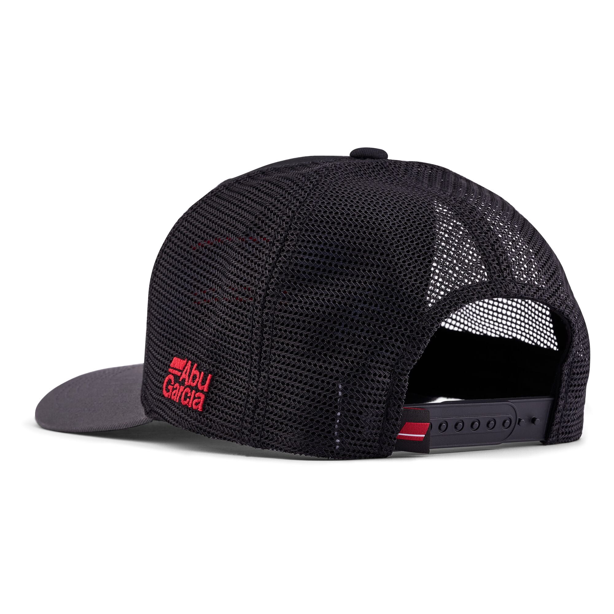 Abu Garcia Flag Logo Trucker Hat, Black Charcoal