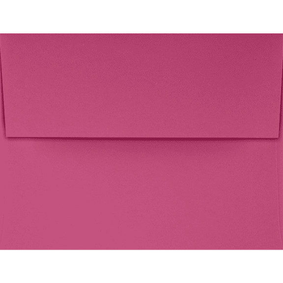 LUXPaper A2 Invitation Envelopes, 4 3/8 x 5 3/4, Magenta Pink, 250 Pack