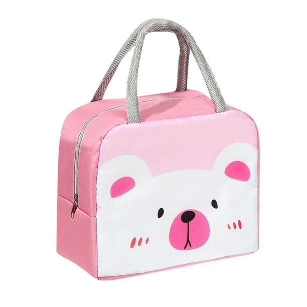 Xihbxyly Bolsa Térmica para Almuerzo, Diseño de Aluminio Engrosado, Mantiene La Comida Fresca y Caliente, Gran Capacidad, Bolso de Mano Portátil, Ideal para La Escuela, Oficina, Picnic, Tamaño 11 X 2