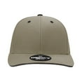 thumbnail image 2 of Decky 2003 6 Panel Mid Profile Structured Sandwich Bill Cap-Khaki/Black, 2 of 2
