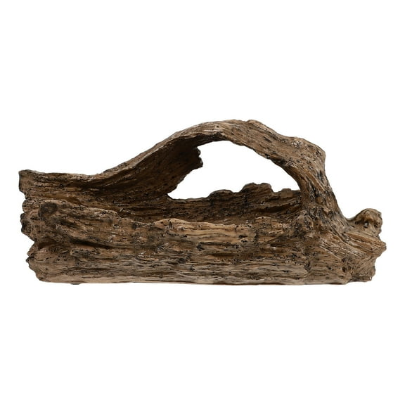 PAMINGONO Resin Flower Pot Imitation Wood Root Large Diameter Balconies 1 Pc 11.99X5.31X4.91in