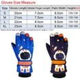 thumbnail image 3 of Guantes De Nieve Para Niños, Guantes De Nieve Forrados Con Forro Polar Para Invierno, Guantes De Esquí A Prueba De Viento Con Pantalla Táctil Para Niñas Y Niños, Guantes De Nieve Para Niños Methold AP006639-03, 3 of 6