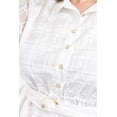 thumbnail image 4 of Vestido largo semi-transparente Roman Fashion /Tallas Extras, 3832 (Blanco) blanco 42, 4 of 7