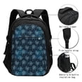 thumbnail image 3 of Balery Dandelions Mochila con carga USB para hombre y mujer - Mochila impermeable y antirrobo para laptop con puerto USB para viajes, trabajo, 3 of 7